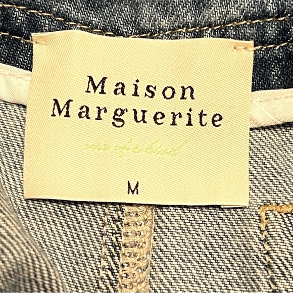 Maison Marguerite denim maxi skirt, medium wash, size M - Picture 2 of 13